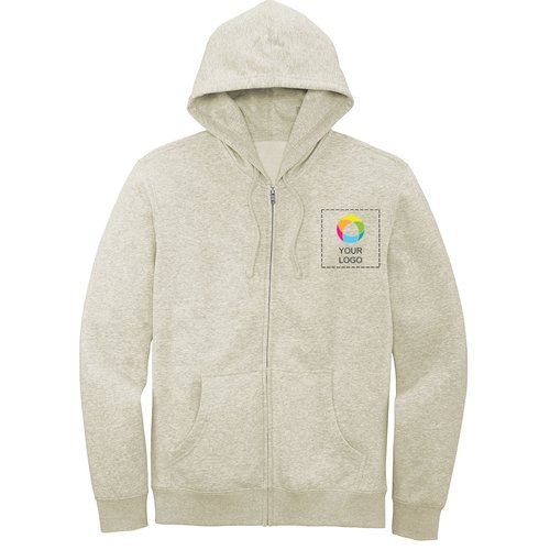 Fleece Full-Zip Hoodie - Image 2